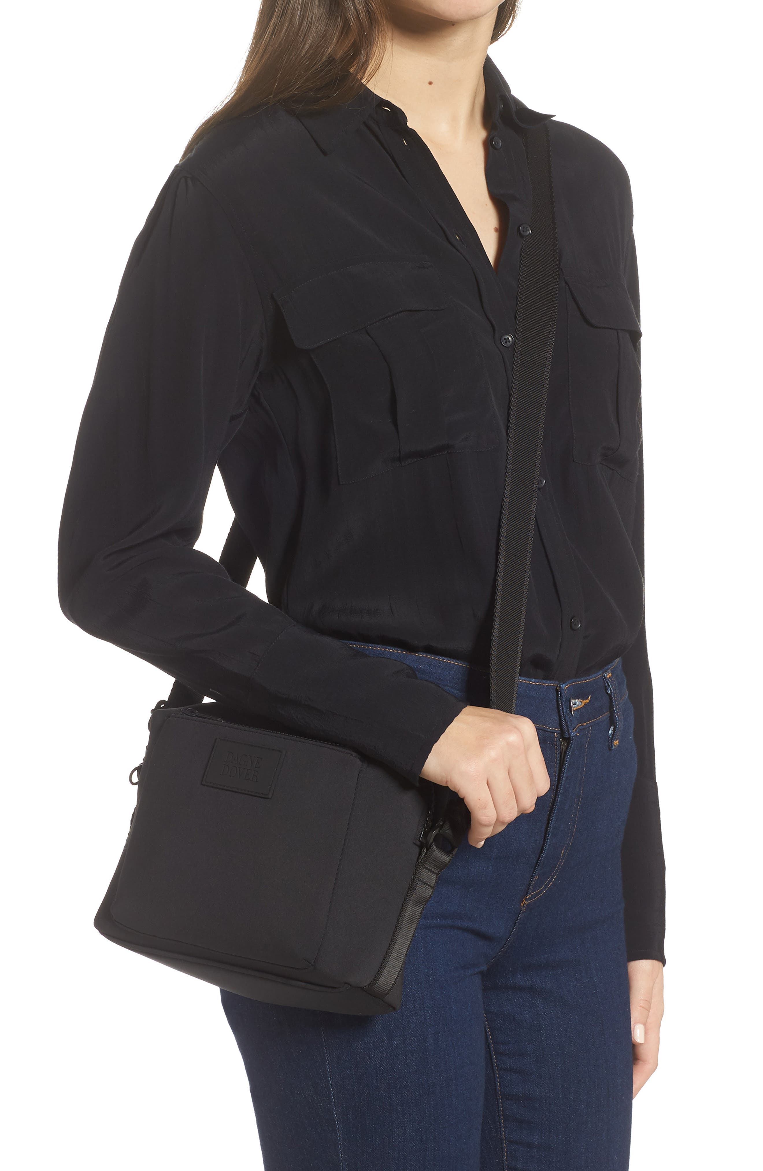 Dagne Dover Micah Water Resistant Neoprene Crossbody Bag, Alternate, color, 