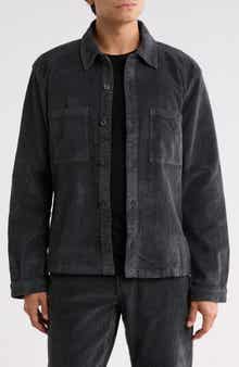 Relaxed Stretch Corduroy Shirt Jacket
