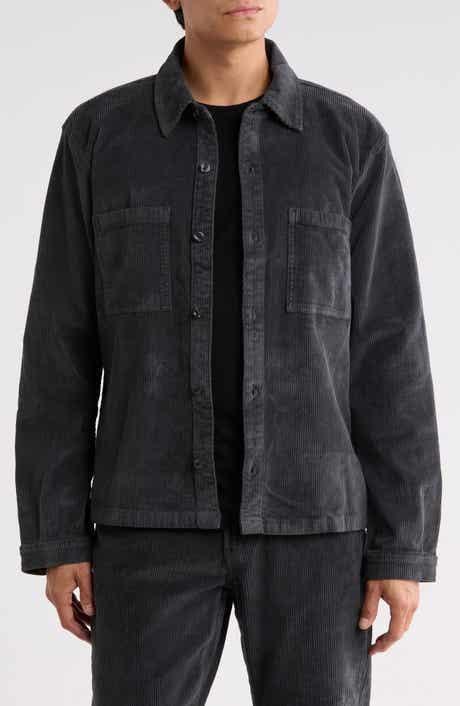 Relaxed Stretch Corduroy Shirt Jacket