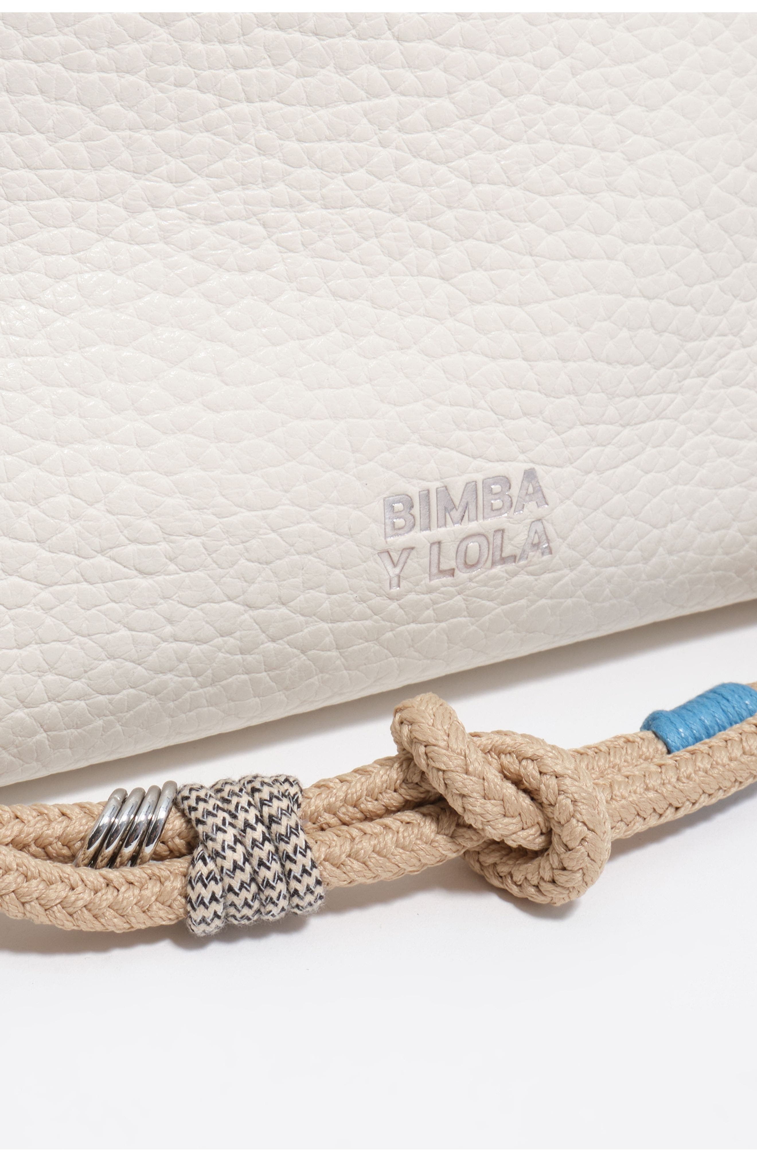 Medium Leather Trapezium Bag SS26, Alternate, color, OFF WHITE