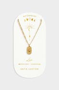 Katie Loxton 'Leo' Waterproof Gold Zodiac Necklace