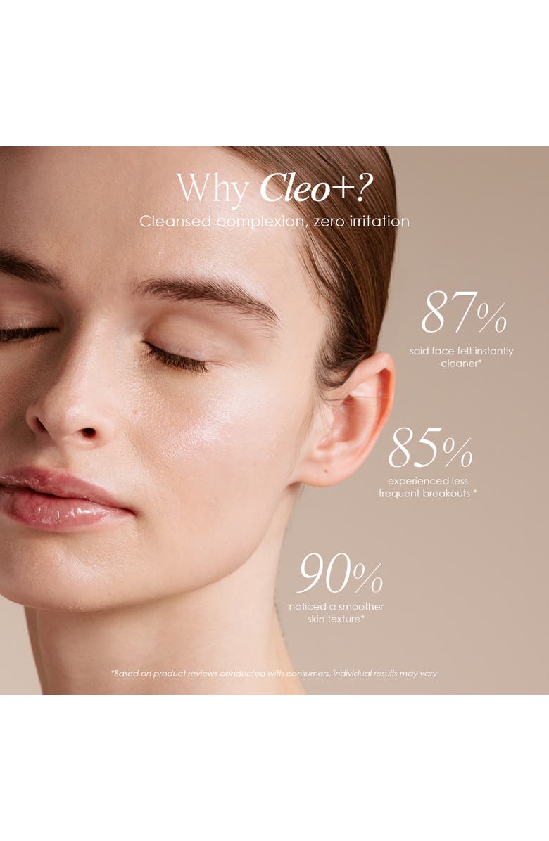 Project E Beauty CLEO+ Sonic Facial Cleanser, Alternate, color, Blue