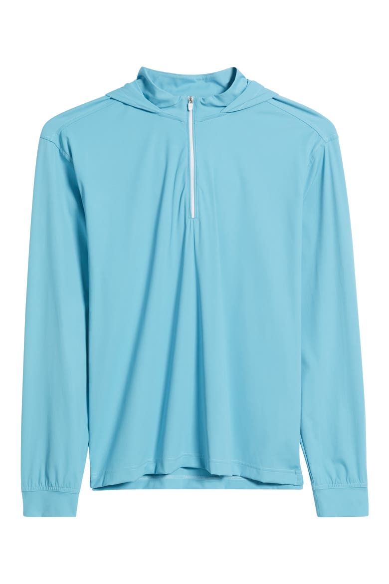 Robby Performance Quarter Zip Hoodie, Alternate, color, HAZE