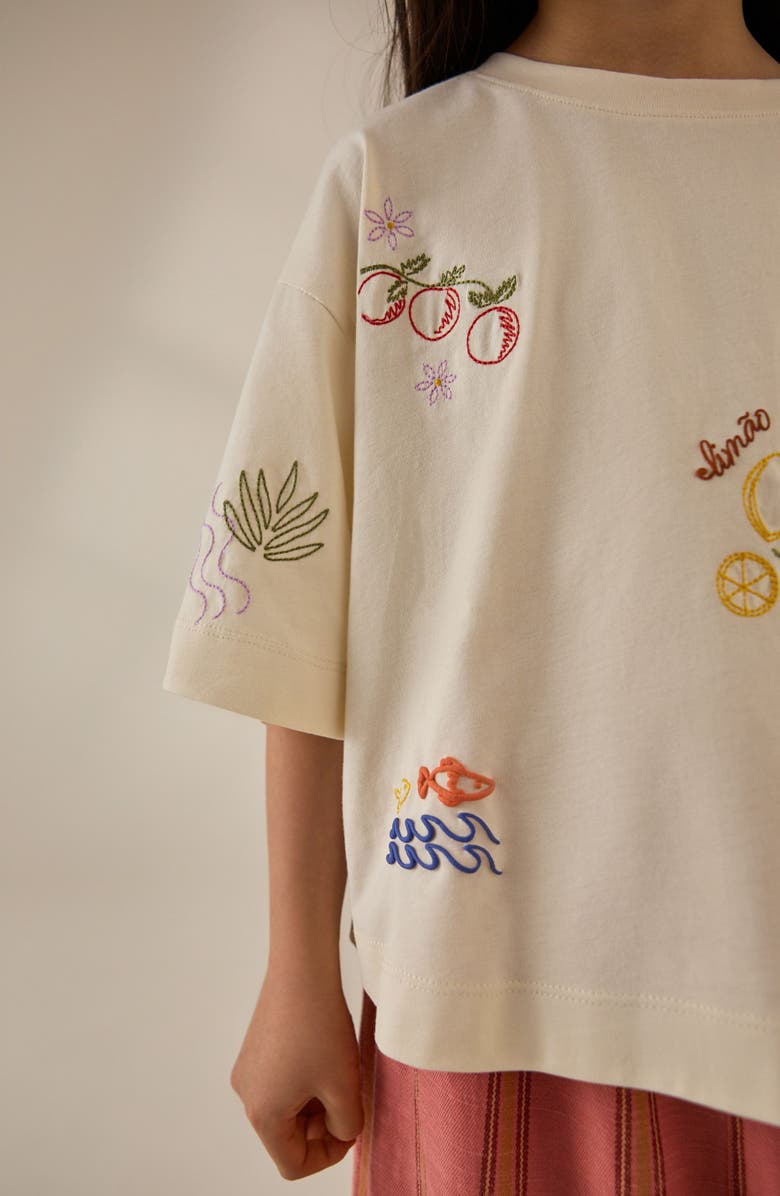 NEXT Kids' Assorted 3-Pack Embroidered Cotton Graphic T-Shirt, Alternate, color,