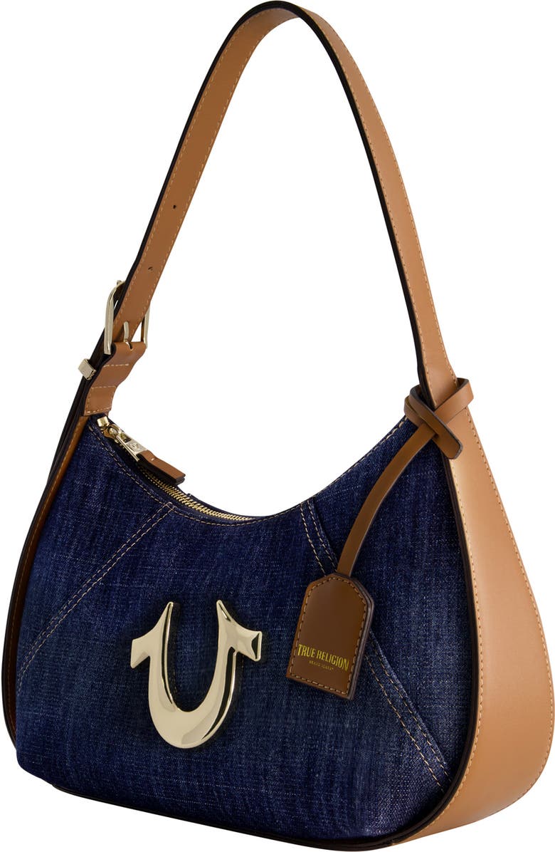 True Religion Brand Jeans Horseshoe Shoulder Bag, Alternate, color,