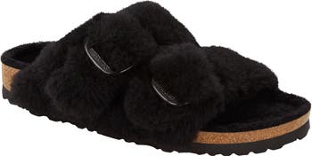 Arizona Genuine Shearling Sandal - Discontinued