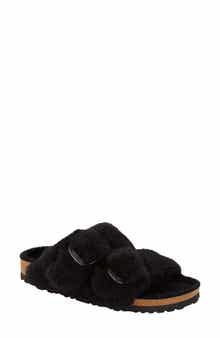 Birkenstock Arizona Genuine Shearling Sandal - Discontinued