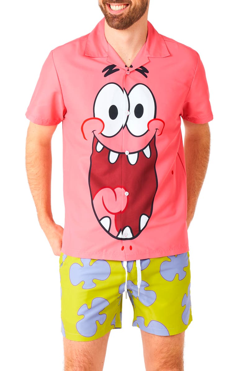 OppoSuits Patrick Camp Shirt & Shorts Set, Main, color, Miscellaneous