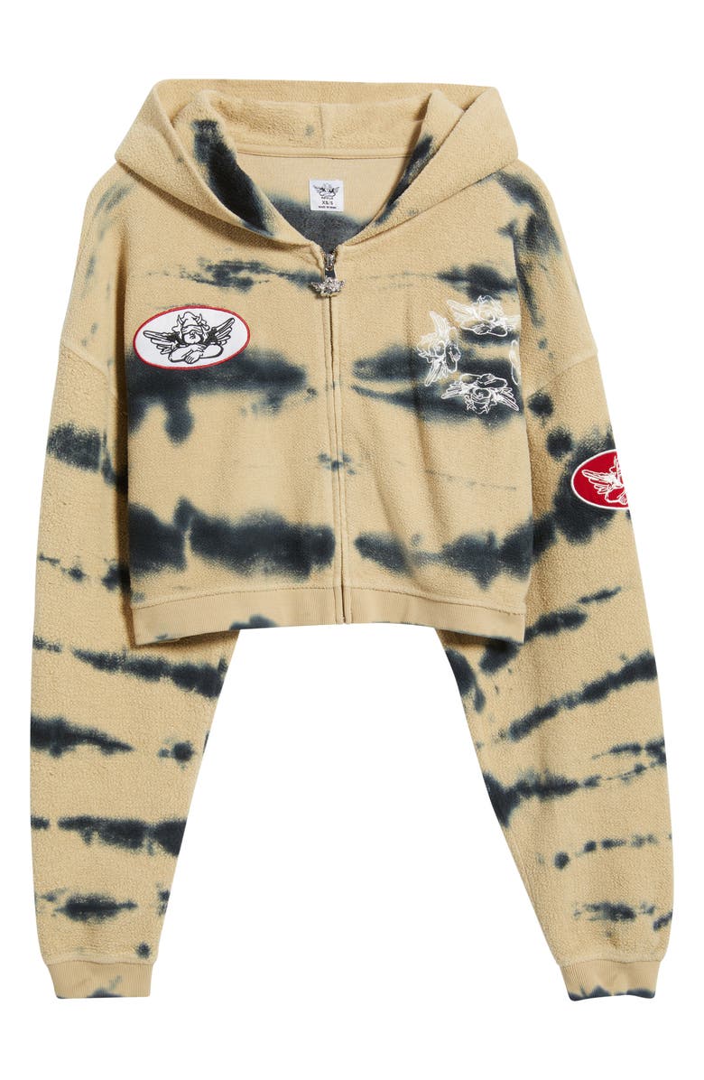 BOYS LIE I'm the Captain Alex Zip Hoodie, Alternate, color, Sand