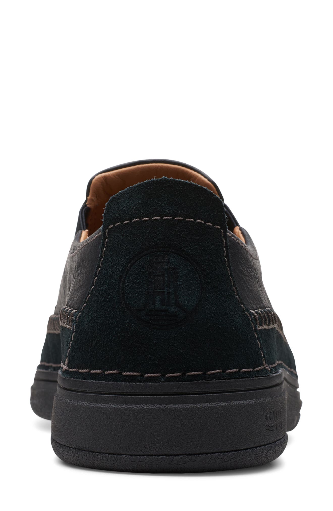 Clarks<sup>®</sup> Nature 5 Walk Slip-On Sneaker, Alternate, color, Black Comb