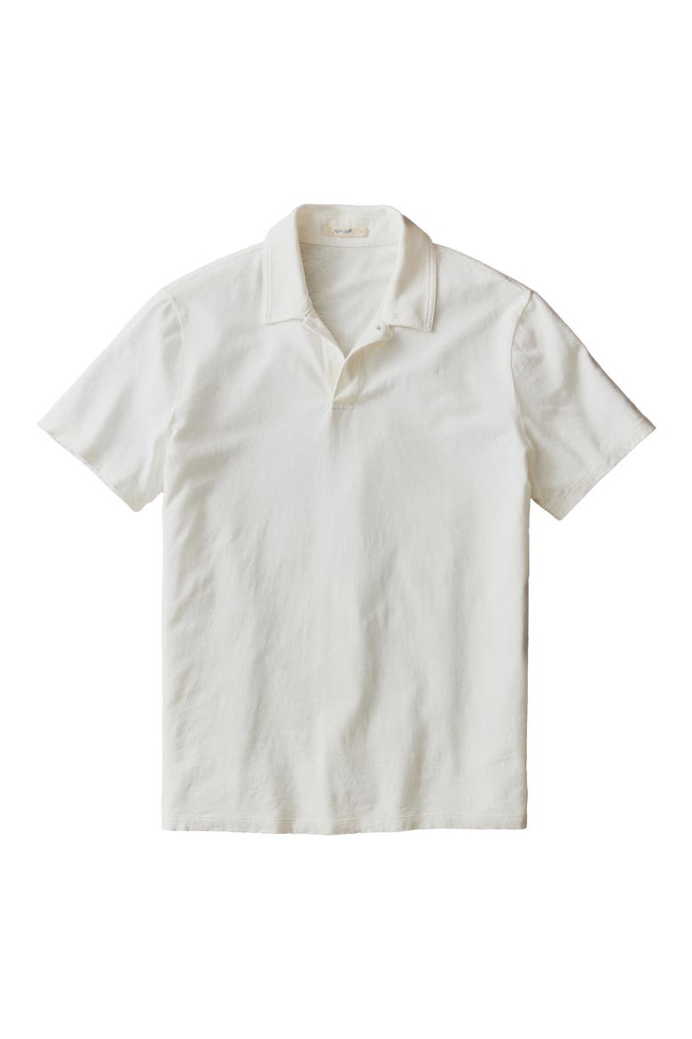 Hemp & Cotton Resort Polo, Alternate, color, WHITE
