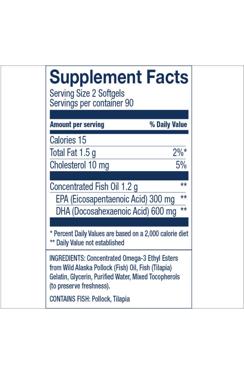 Wiley's Finest Prenatal DHA Omega-3 180 Softgels for Pregnancy and Nursing Support, Alternate, color, NO COLOR