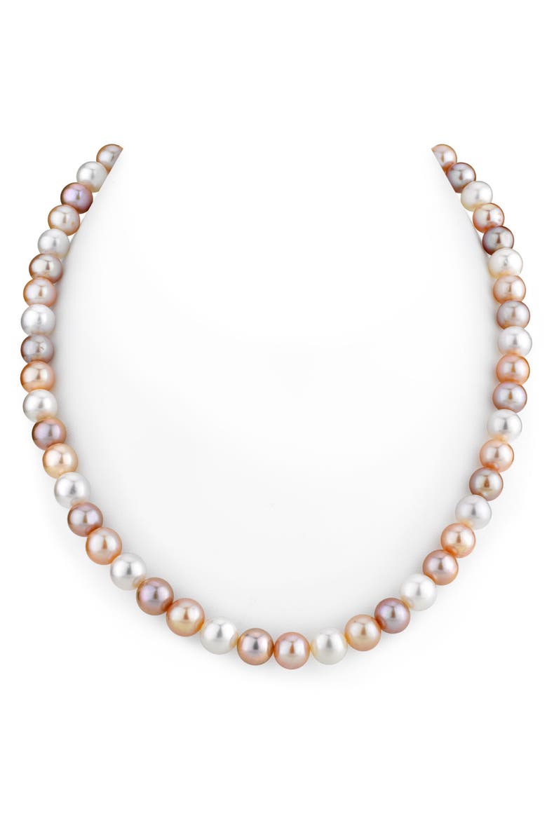 Freshwater Pearl Necklace 8-8.5mm AAAA, Main, color, Multicolor Pearl