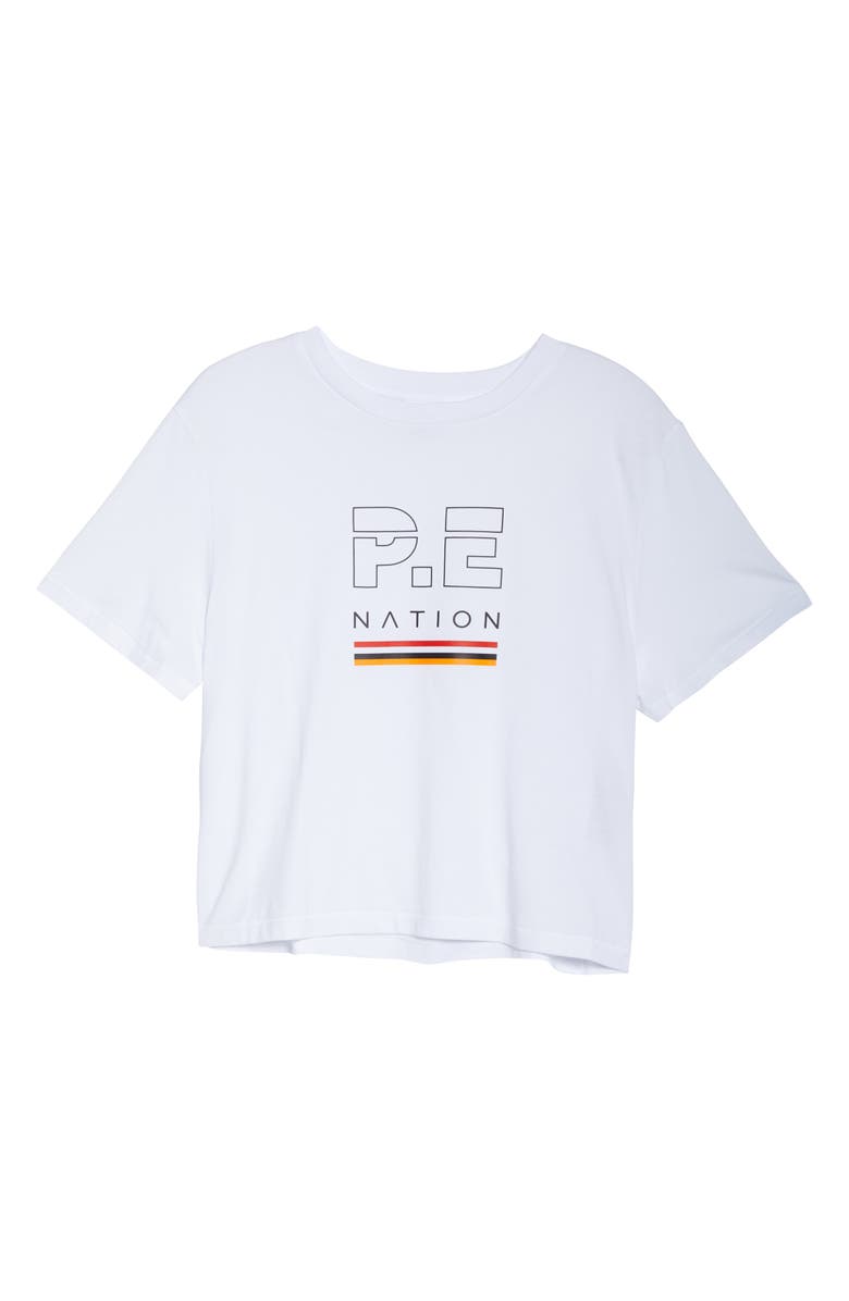 P.E Nation Ignition Cropped Tee, Alternate, color,