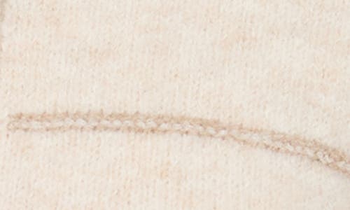 Blu Pepper Stripe Crewneck Cardigan In Brown