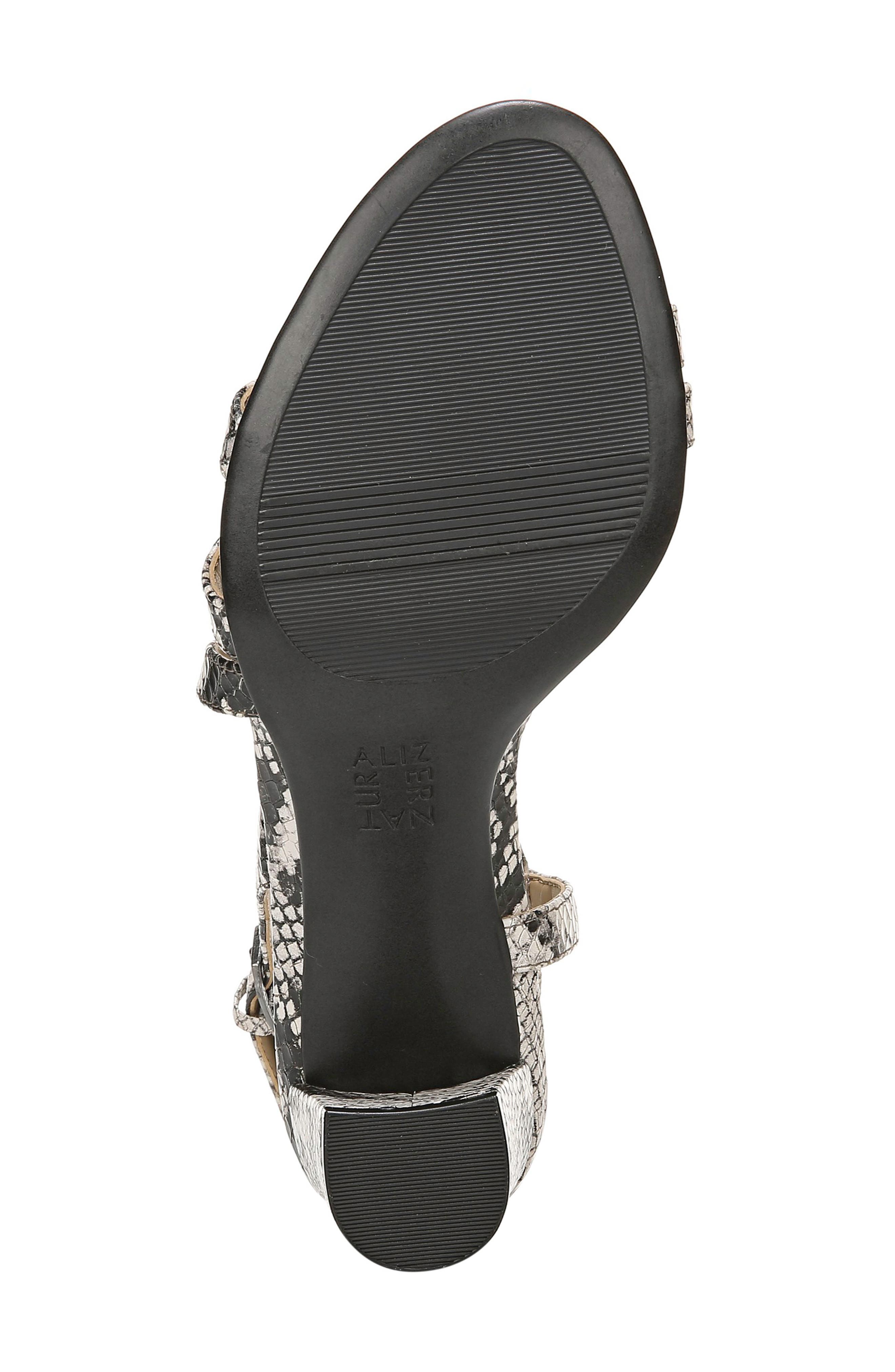 Vanessa Sandal, Alternate, color, ALABASTER SNAKE PRINT LEATHER