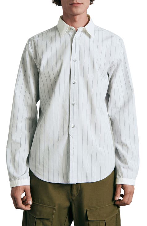 Archive Stripe Button-Up Shirt