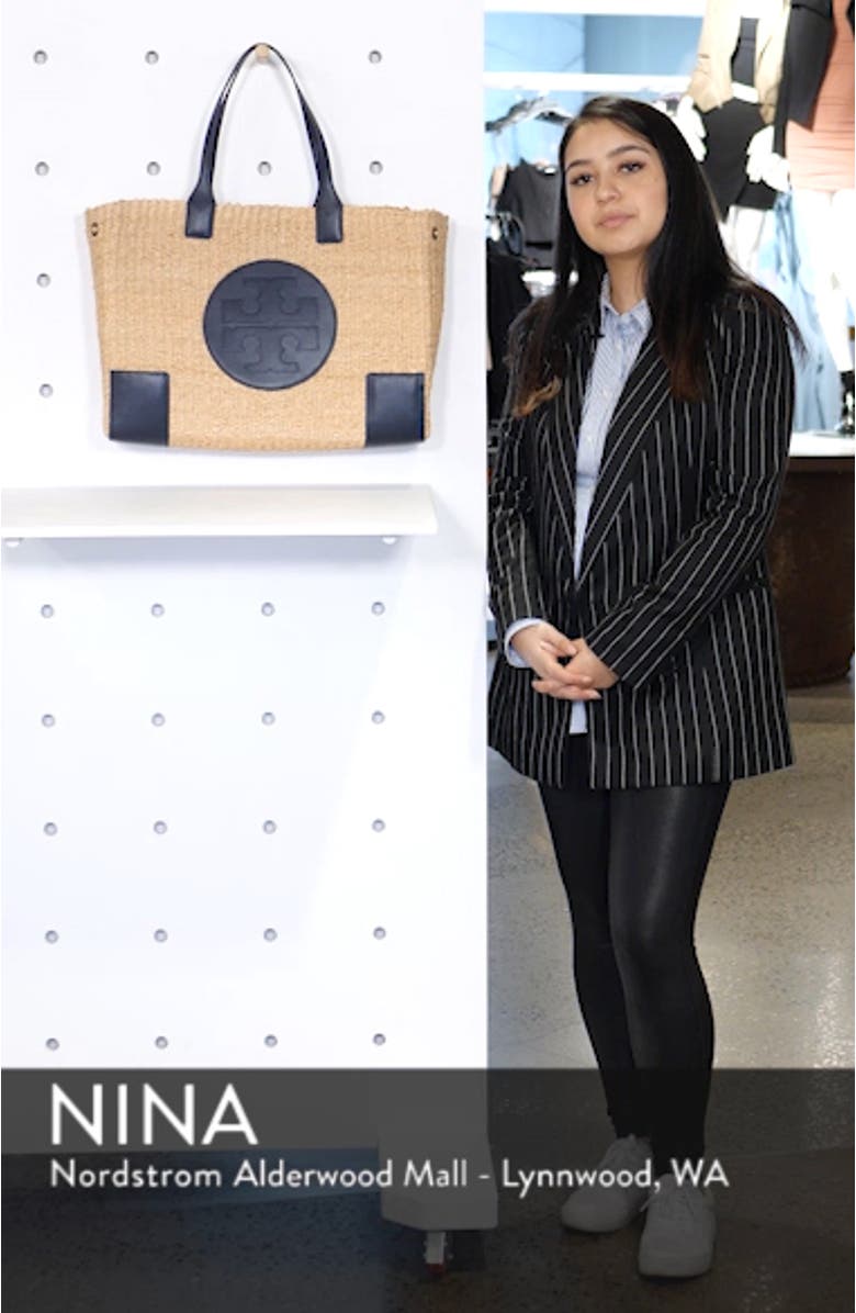 Ella Straw Tote, sales video thumbnail