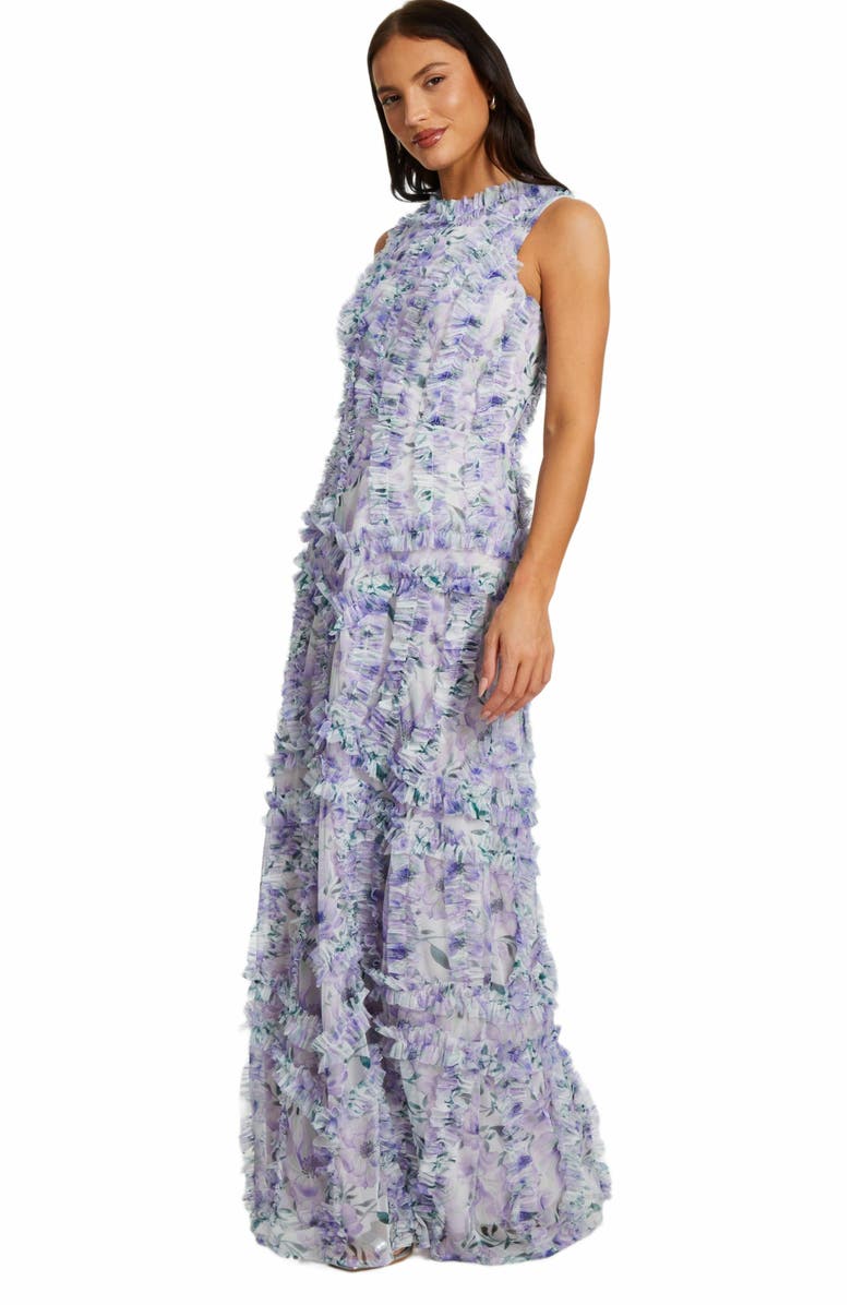 QUIZ Floral Maxi Dress, Alternate, color, 