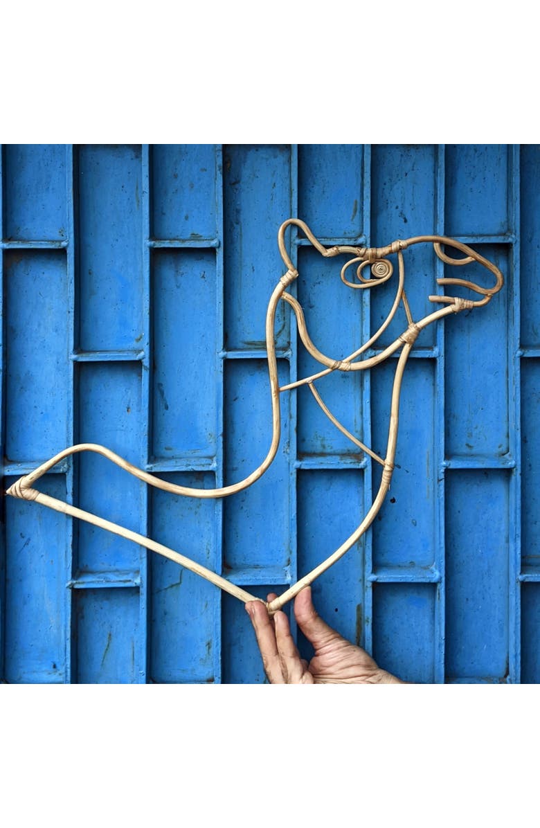 Wicker Village Rattan Camel, Alternate, color, Natural
