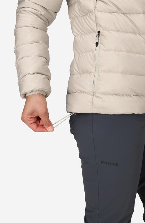 Marmot Highlander Quilted 700 Fill Power Down Puffer Jacket In Neutral