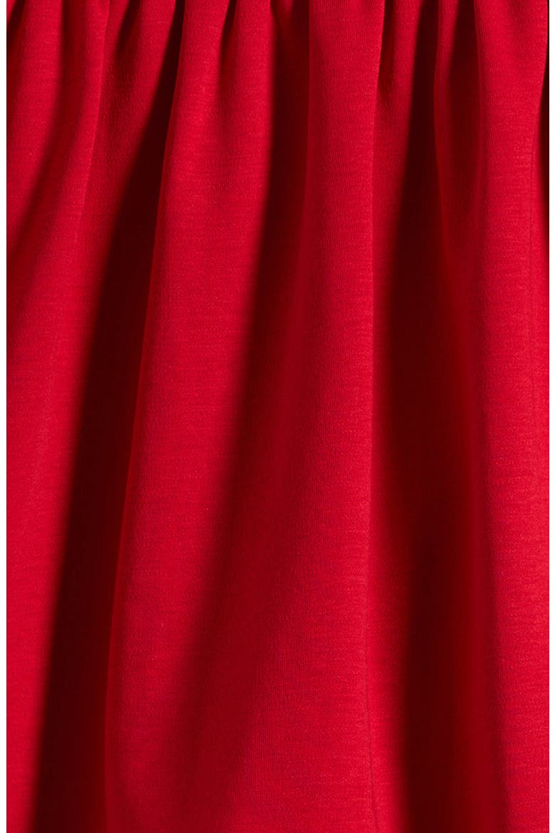 Smocked Pima Cotton Dress & Bloomers Set, Alternate, color, RED