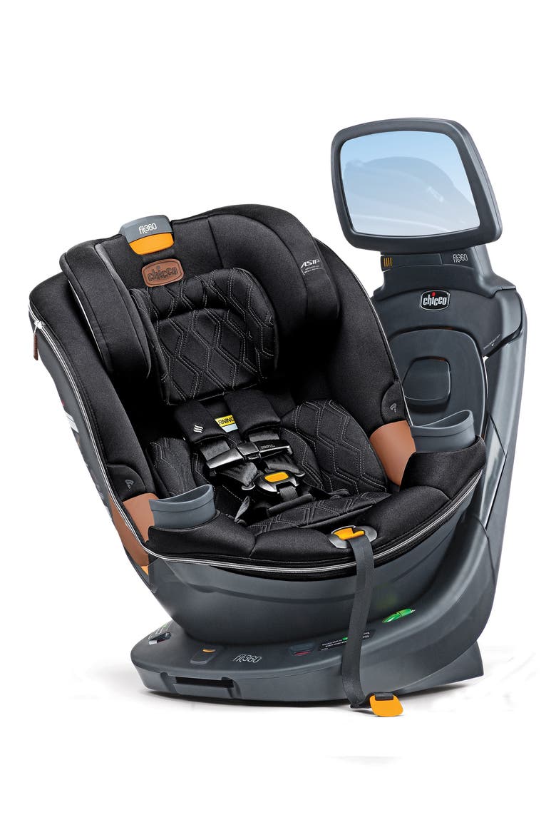 Fit360® Zip ClearTex® Rotating Convertible Car Seat, Main, color, BLACK
