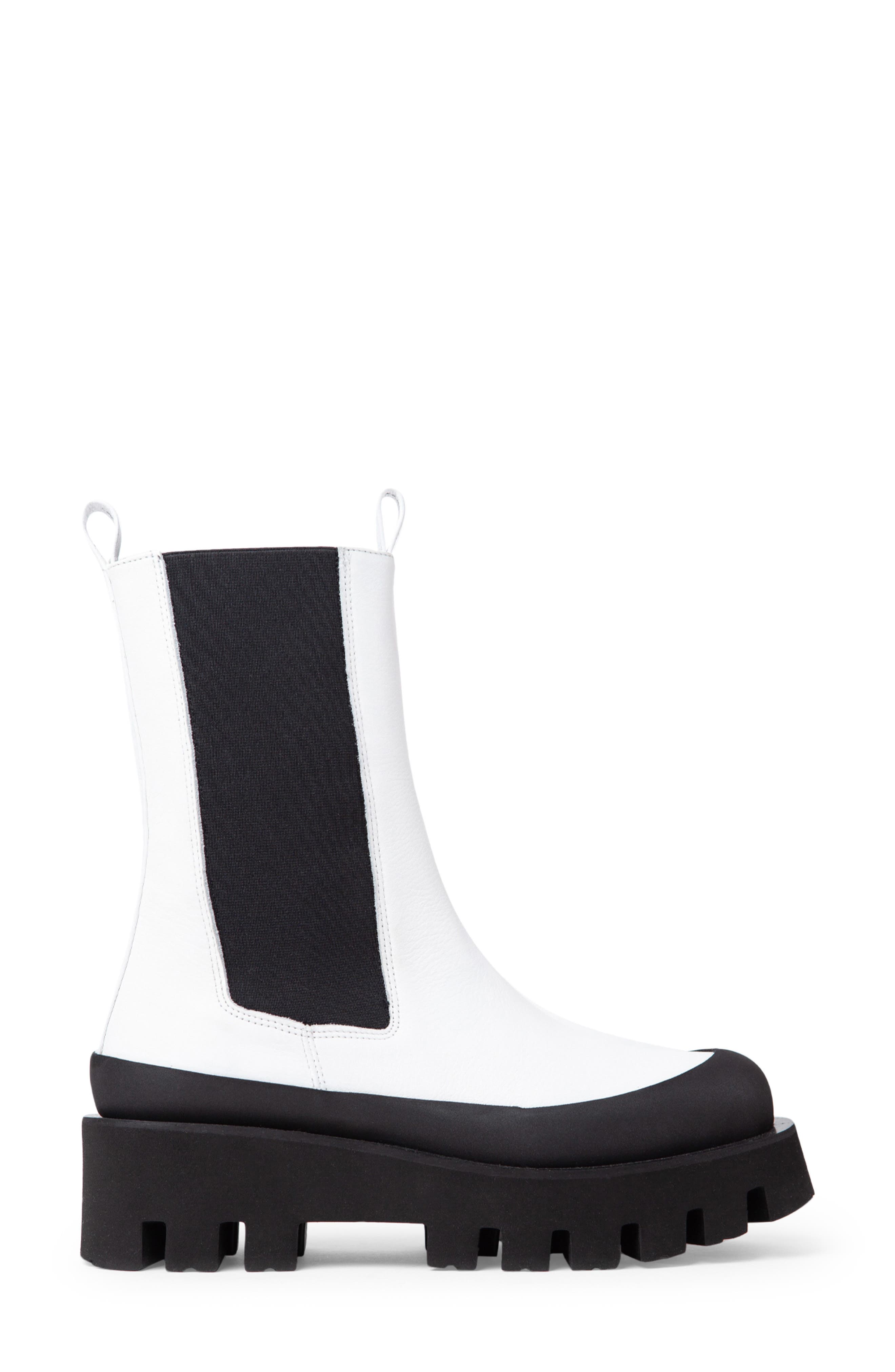 Paloma Barcelo Charlotta Platform Lug Sole Chelsea Boot, Alternate, color, 