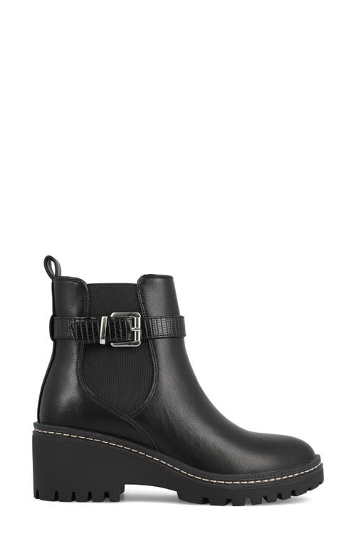 Mia Elis Block Heel Boot In Black