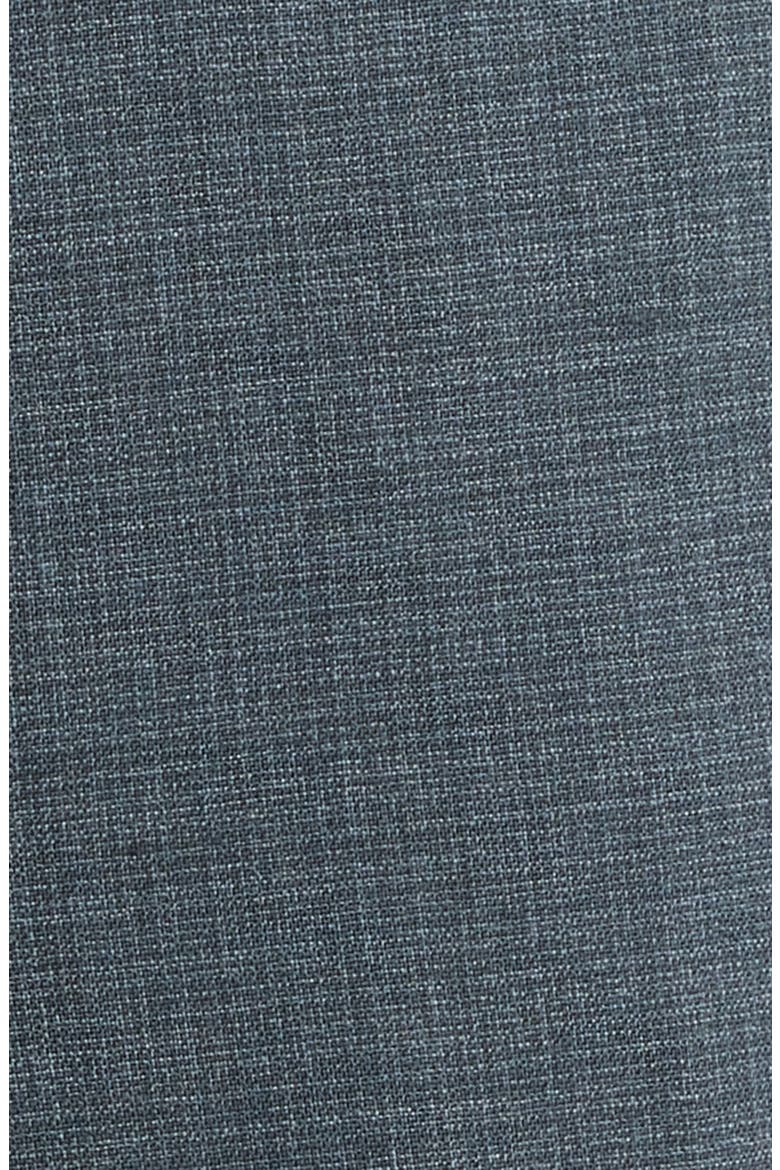 Saxony Trim Fit Flat Front Thatch Weave Wool Blend Dress Pants, Alternate, color, BANKER GREY