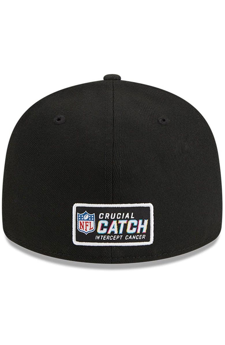 New Era Men's New Era Black Cincinnati Bengals 2023 NFL Crucial Catch Low Profile 59FIFTY Fitted Hat, Alternate, color, Black
