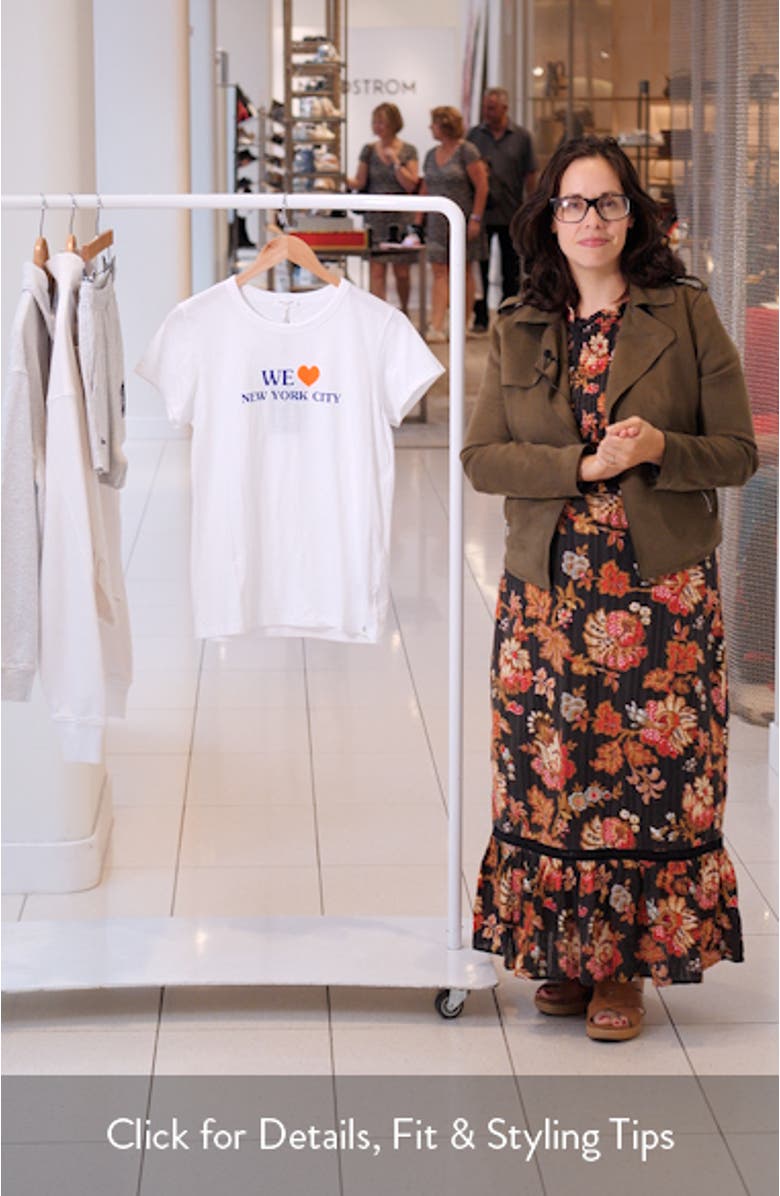 New York City Cotton Grpahic T-Shirt, sales video thumbnail