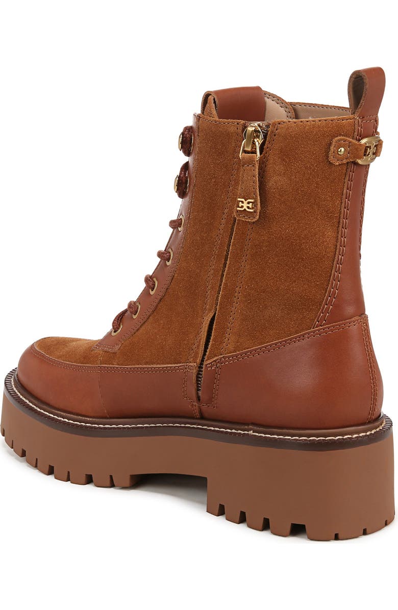 Sam Edelman Elliot Lug Sole Bootie, Alternate, color, Frontier Brown/ Rich Cognac