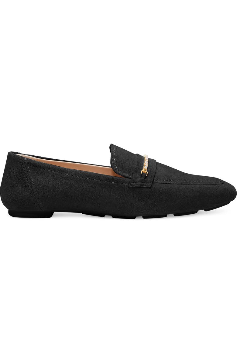 Stuart Weitzman Crystal Deco Jet Loafer, Alternate, color,