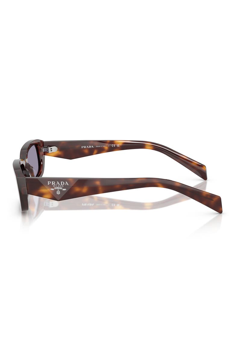 53mm Rectangular Sunglasses, Alternate, color, GREY