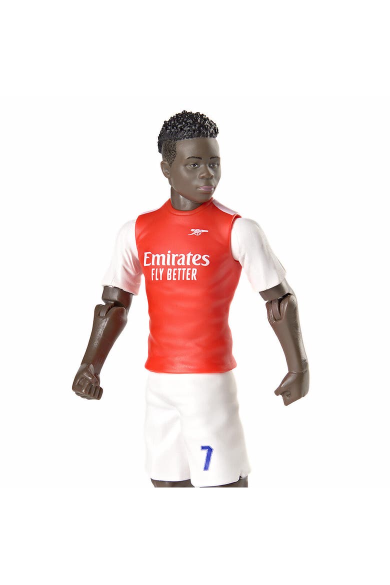 SOCKERS Arsenal F.C. Bukayo Saka 8" Collectible Soccer Action Figure, Alternate, color, Red