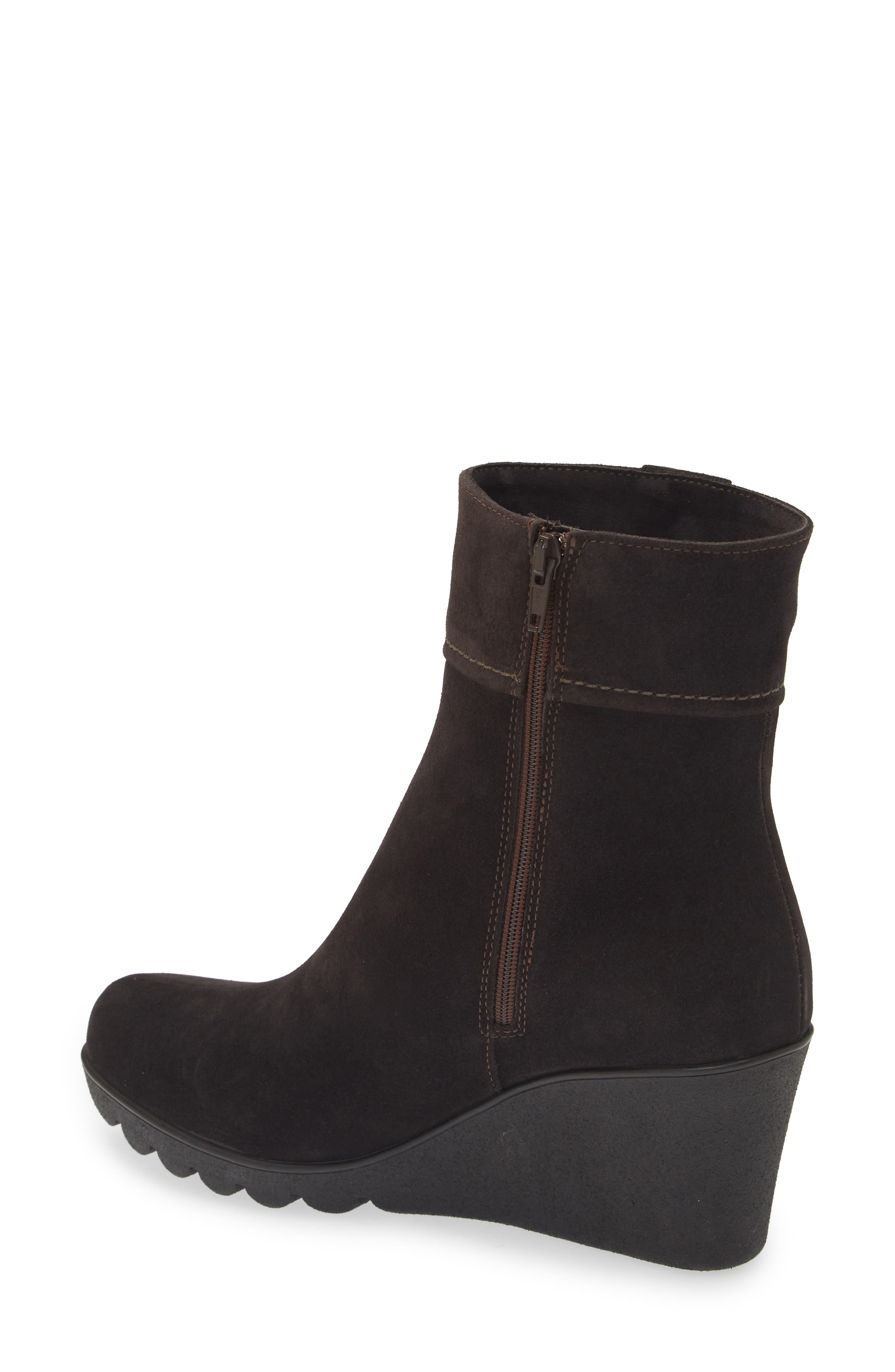 La Canadienne Begonia City Dry<sup>™</sup> Wedge Heel Waterproof Bootie, Alternate, color, 