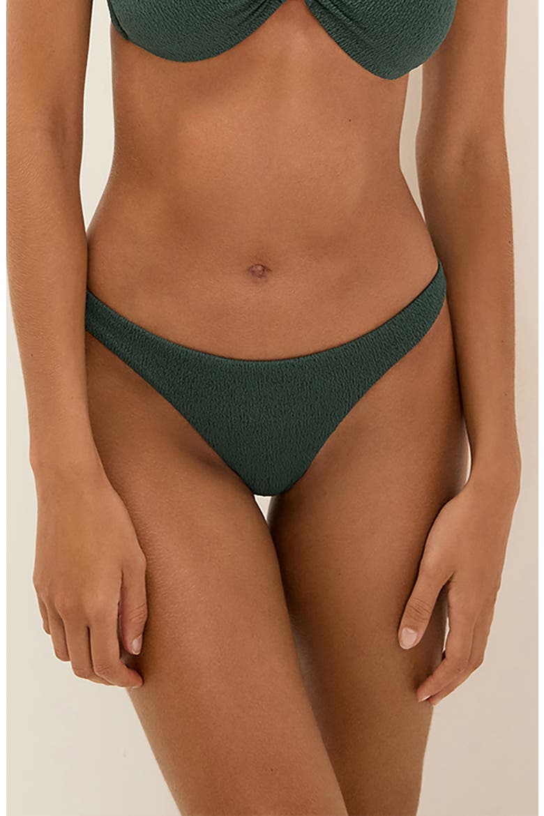 Firenze Basic Bikini Bottoms, Main, color, GREEN