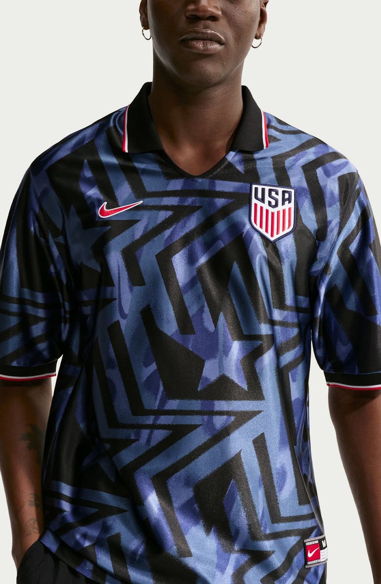 Nike USA Dri-FIT Energy Soccer Top, Alternate, color, Midnight Navy/ University Red