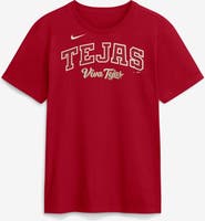 Nike Men's Nike Red Texas Rangers 2026 City Connect Wordmark T-Shirt