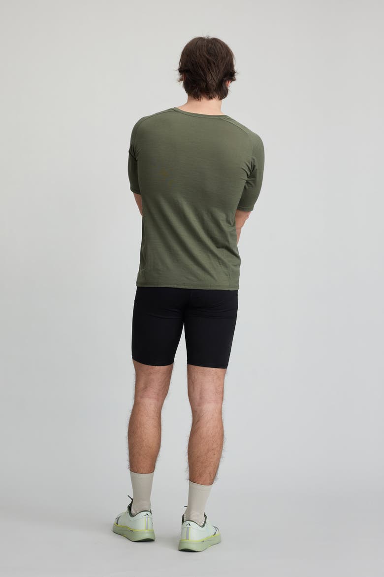 Men's 100% Merino Reglan Tee, Alternate, color, Olive