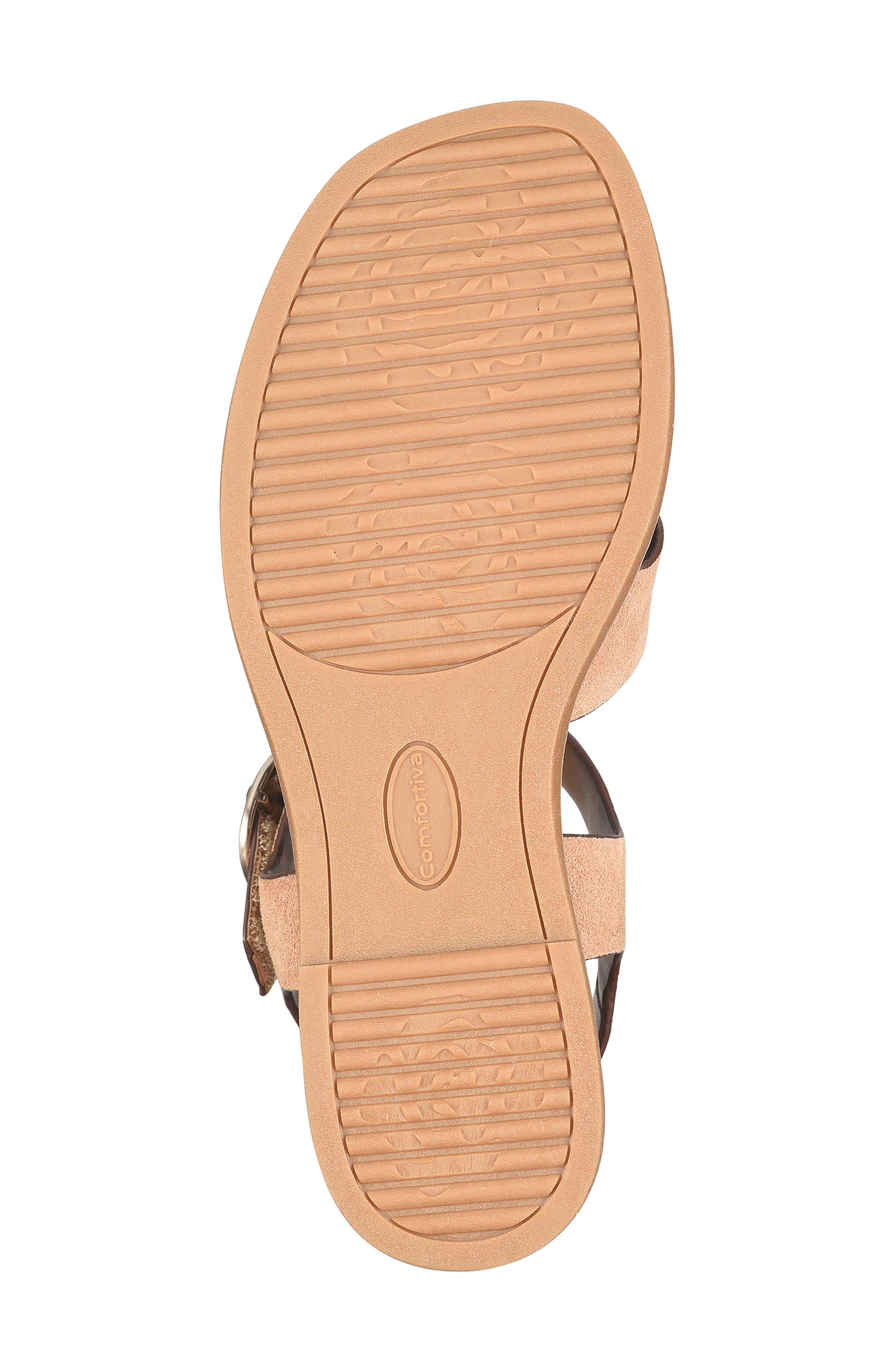 Maira Slingback Wedge Sandal, Alternate, color, DESERT