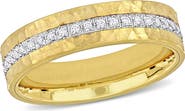 Julianna B. Cubic Zirconia Eternity Band 14k Two-Tone