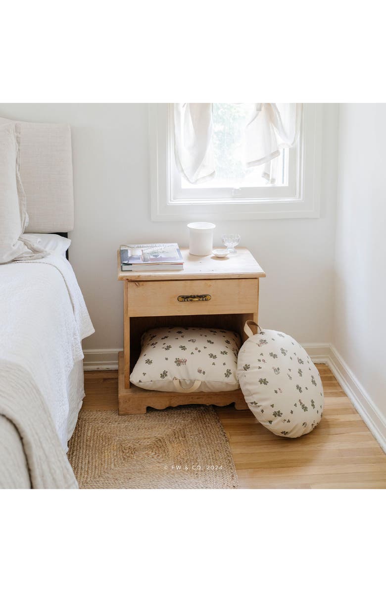 GATHRE x Beatrix Potter Mini Floor Cushion, Alternate, color, Peter Rabbit