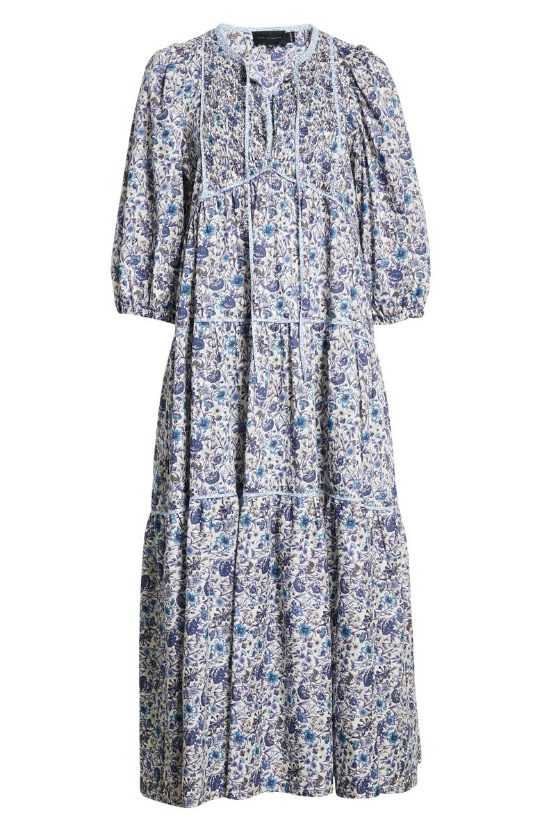 Birgitte Herskind July Liberty Organic Cotton Shift Dress, Alternate, color, 