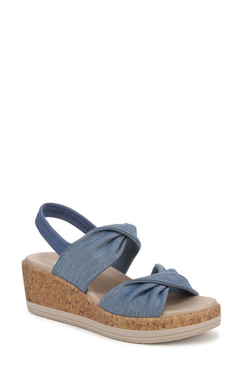 Riley Slingback Wedge - Wide Width Available (Women)