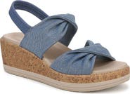 LifeStride Riley Slingback Wedge - Wide Width Available