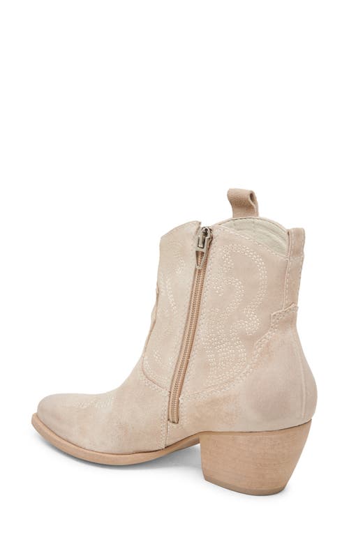 Dolce Vita Shania Booties Taupe Suede