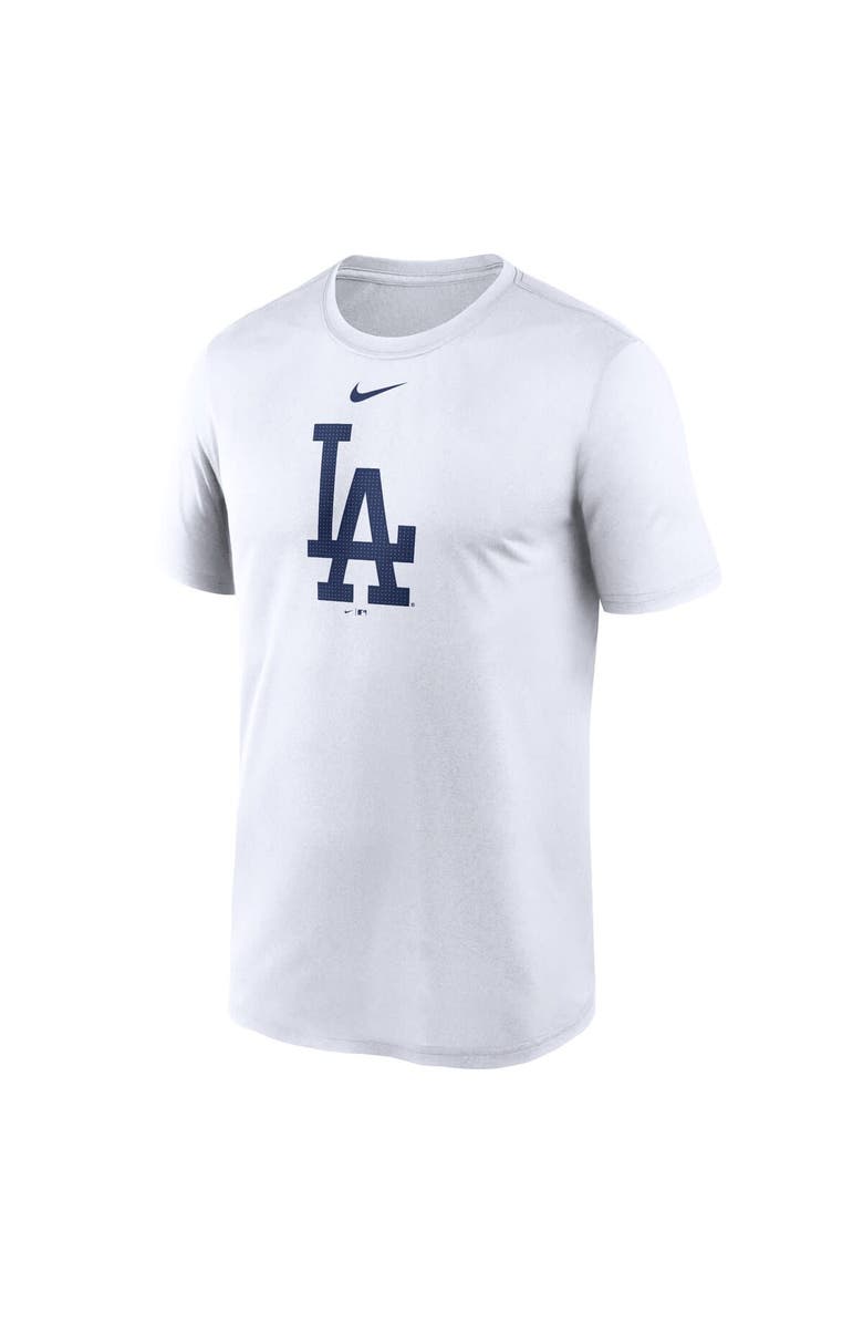 Nike Men's Nike White Los Angeles Dodgers Legend Fuse Large Logo Performance T-Shirt, Alternate, color, White