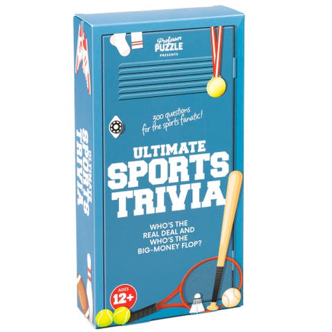 Ultimate Sports Trivia 300 Questions, 3 Difficulty Levels
